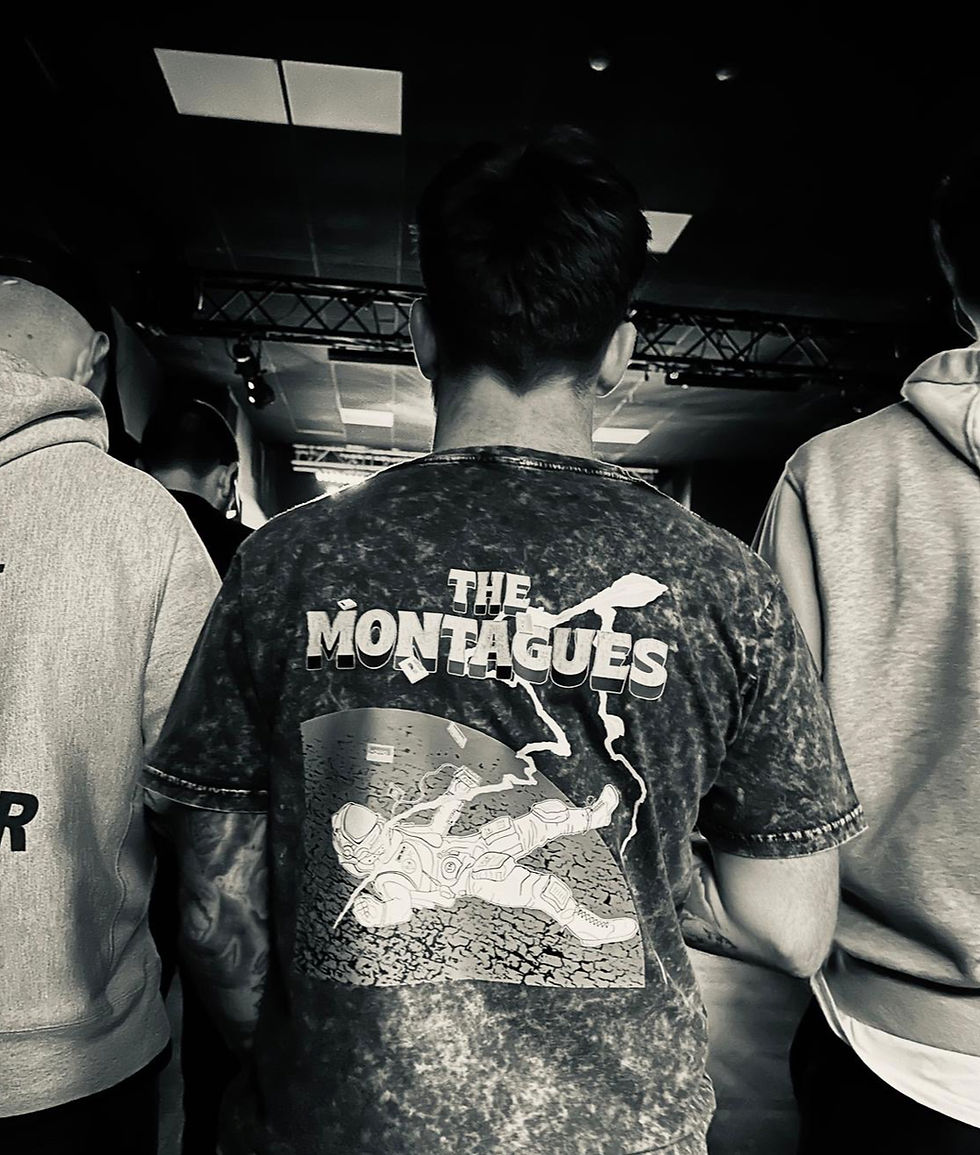 Thumbnail: The Montagues Stone Wash Graphic Tee