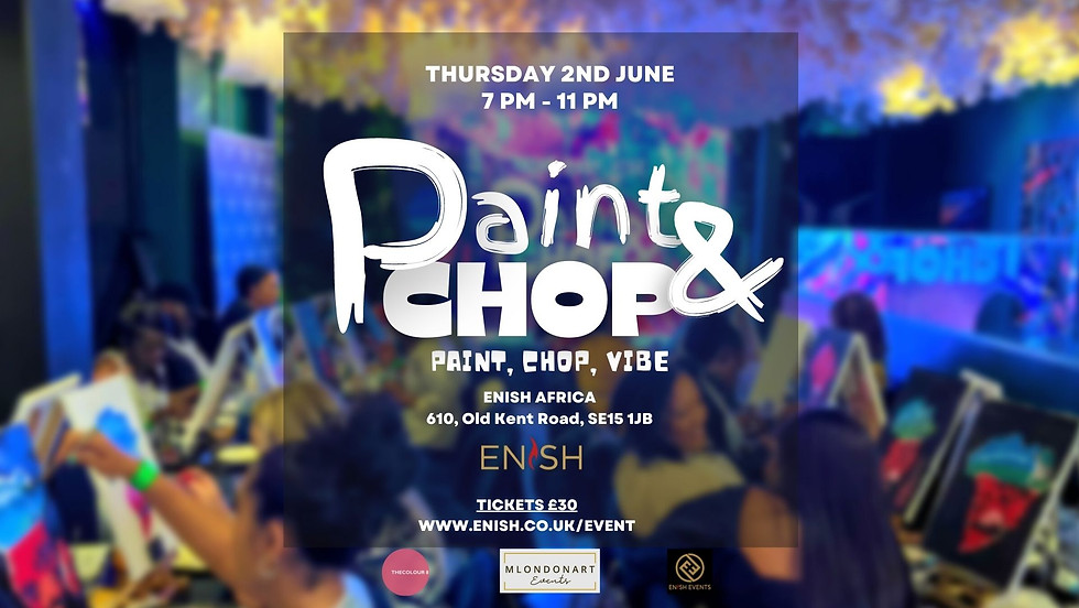 Paint & Chop 2nd June