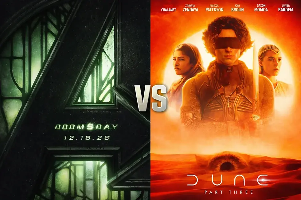 Avengers: Doomsday vs. Dune: Part Three: Hollywood’s Biggest Box Office Competition of 2026