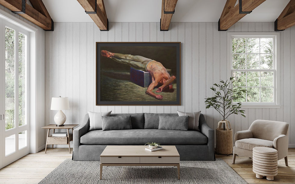 Miniaturbild: Undanced Painting  |  Dominik Slavkovsky  |  VP: 12.000.- €