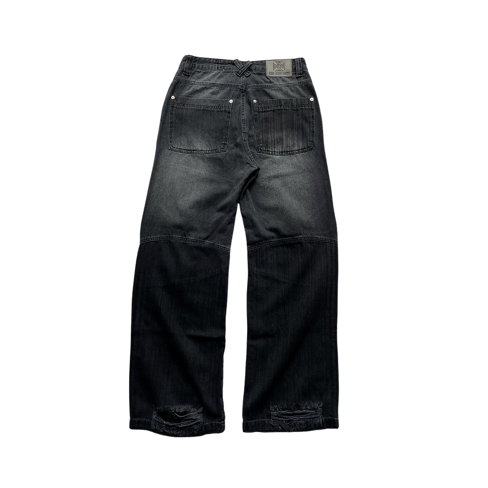 Miniatura: Straight Rebel Jeans Night Whisper Destroyed