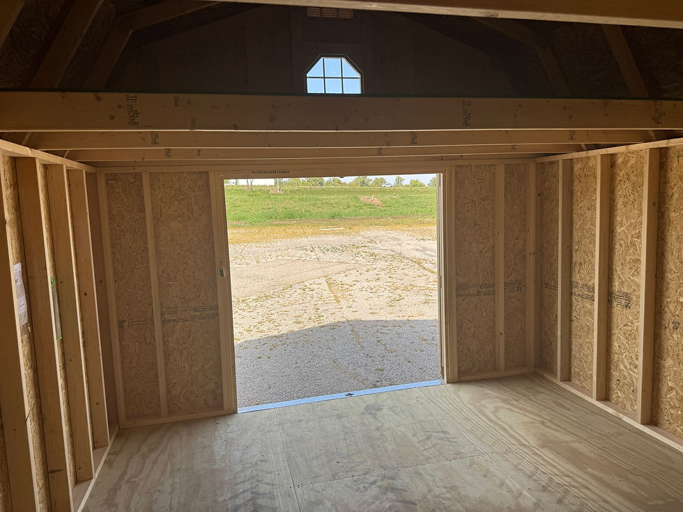 Thumbnail: 12x16 Lofted Barn F15096