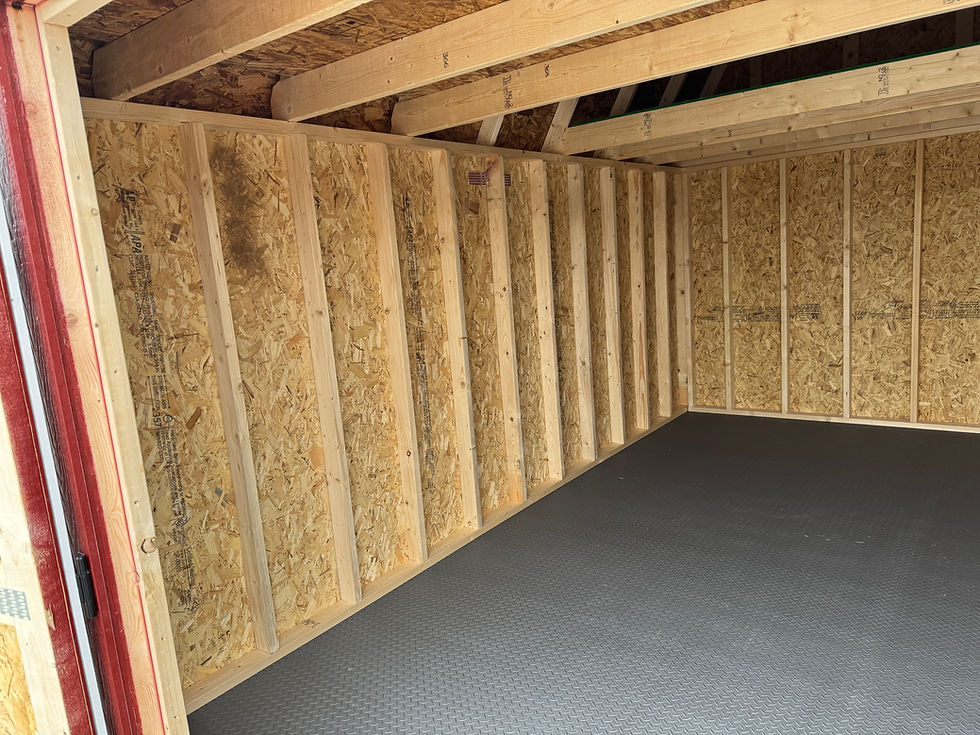 Thumbnail: 12x16 Lofted Barn F16414