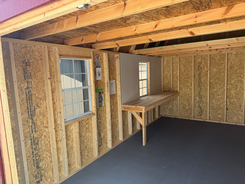 Thumbnail: 10x16 Lofted Barn F16737