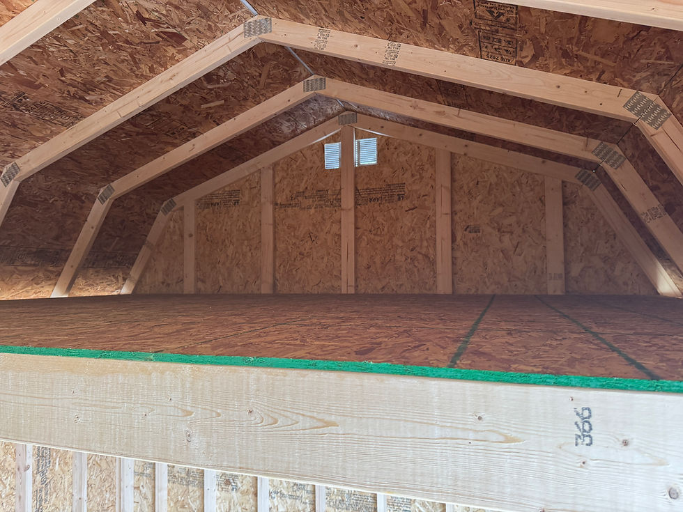 Thumbnail: 12x20 Lofted Cottage F16455