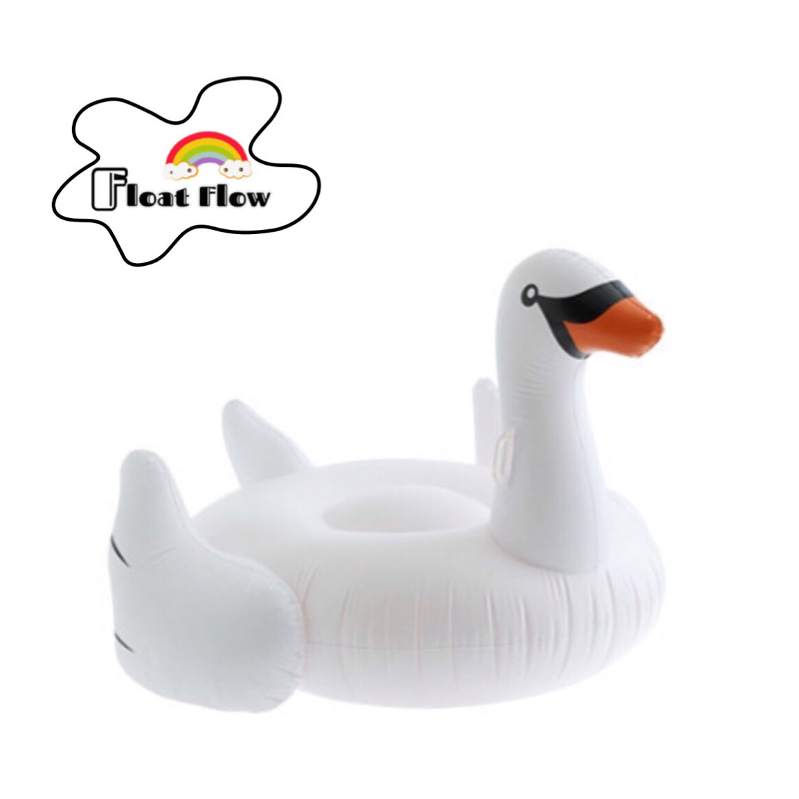 White Swan Inflatable Float