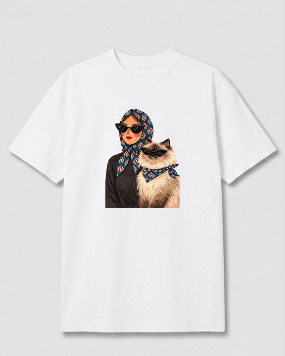 T-shirt Femme oversize Friendship
