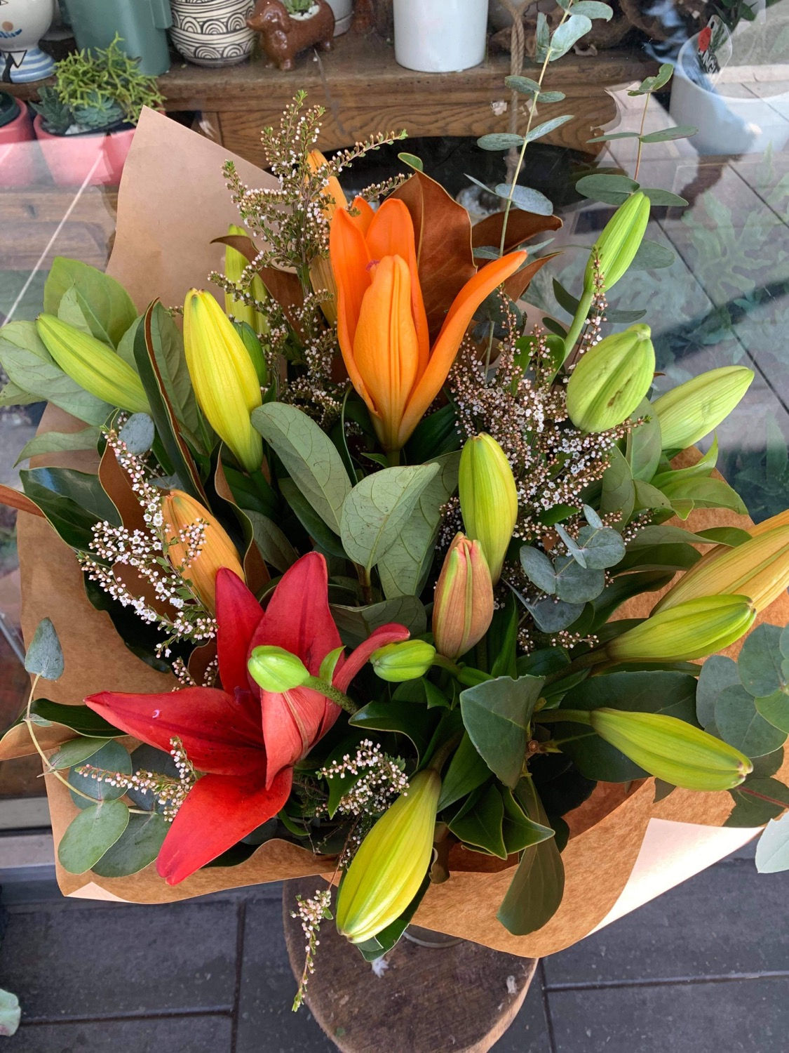 Brighten Your Day - Tiger lilies (Image in small size)