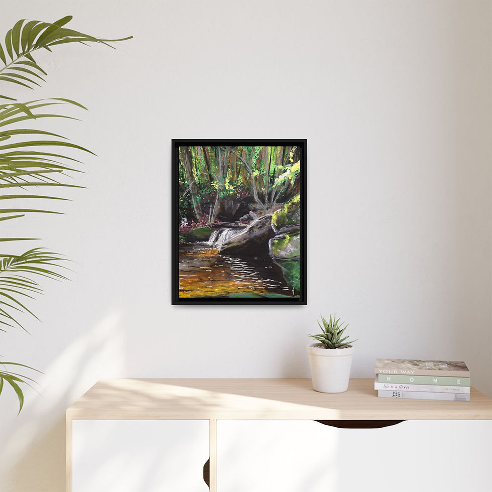 Thumbnail: Classic Print on Canvas (Framed) 