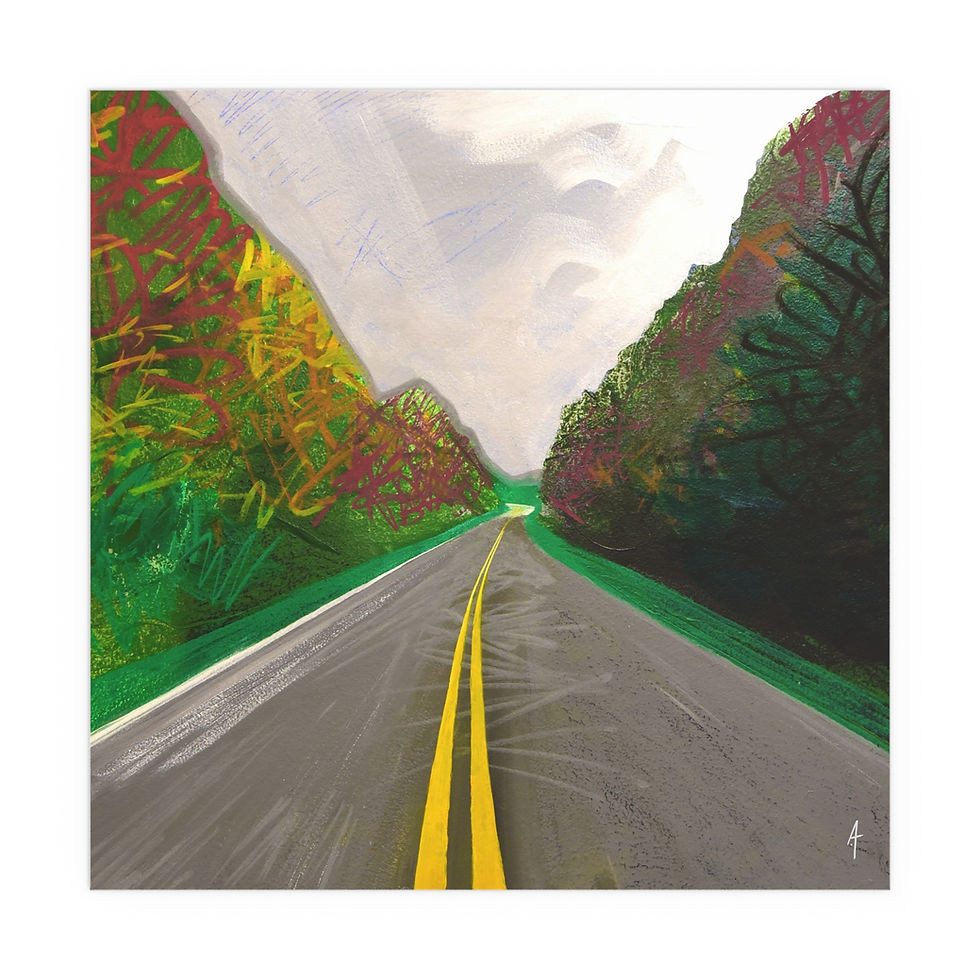 Thumbnail: October Poster Print 