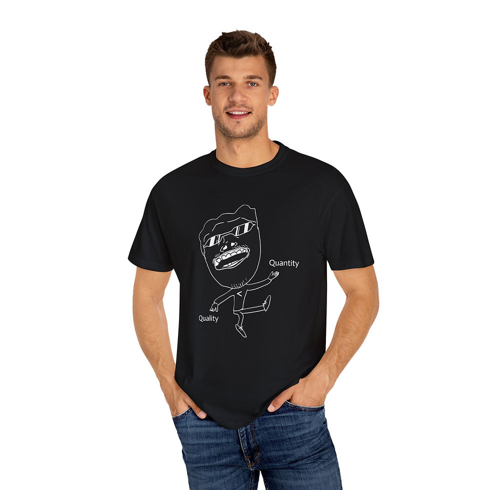 Thumbnail: Quality < Quantity TEE