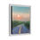 Thumbnail: Sunset Drive Print on Canvas (Framed) 
