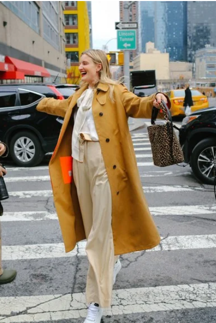 Fashion influencer in New York City