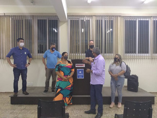 Prefeito de Atibaia é recebido no Sindicato dos Metalúrgicos