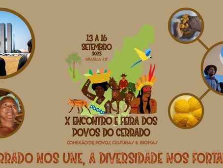 Miqcb participa do X Encontro e Feira dos Povos do Cerrado, em Brasília