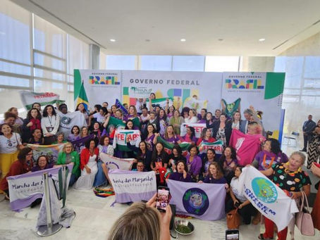 Miqcb e outras organizações entregam pauta de reivindicações da Marcha das Margaridas, em Brasília