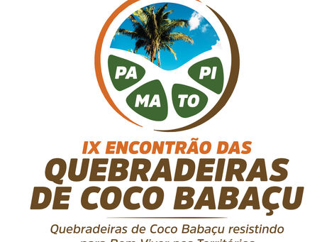 BOLETIM: PROJETO FLORESTA APOIA A REALIZAÇÃODO IX ENCONTRÃO DAS QUEBRADEIRASDE COCO BABAÇU