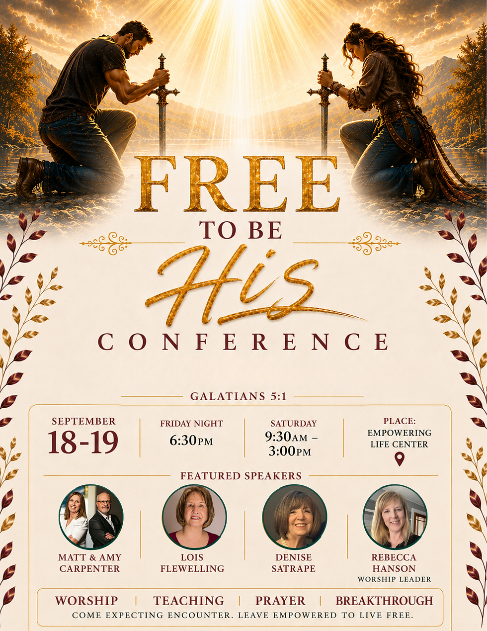 Free to be His Conference