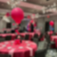 Broadmoor Ballroom Residence Inn Natick Pink Bat Mitzvah Balloons by Eye Candy Balloons
