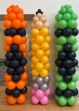 Crayon & Pencil Balloon Column by Eye Candy Balloons