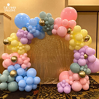 Unicorn Pastel Balloon Arch by Eye Candy Balloons