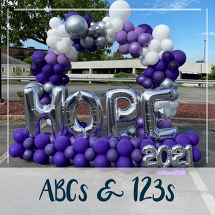 PHOTO GALLERY | Letter & Number Balloons