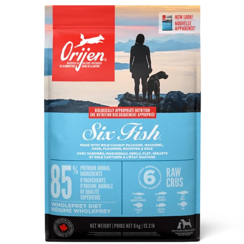 Orijen Dog Six Fish 6kg* (1) | Kykpetfoods