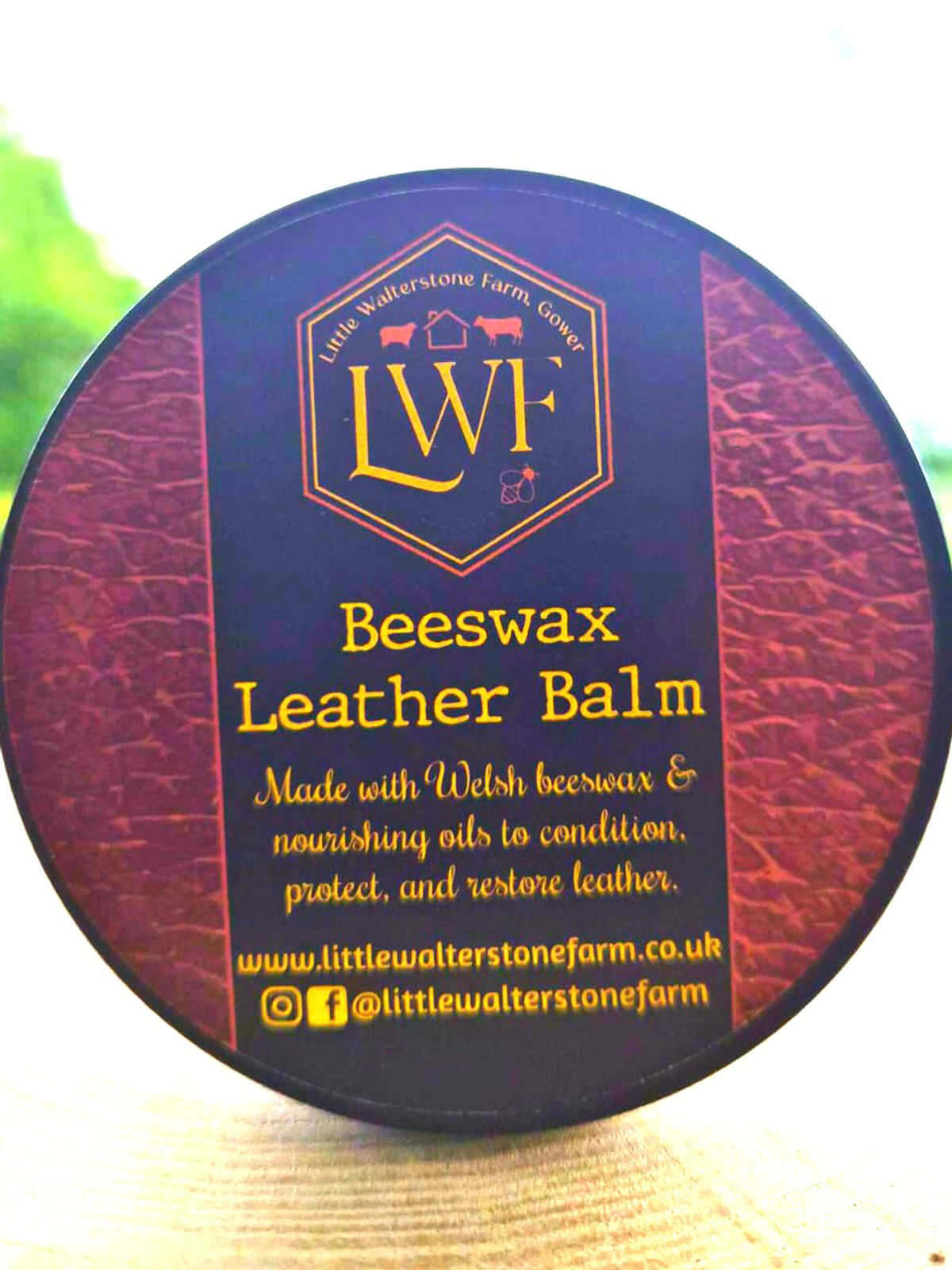 Beeswax Leather Balm