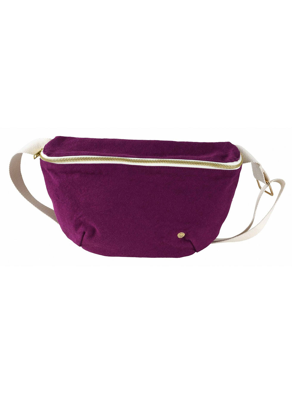 Miniature : Sac Banane en coton bio "Purple Rain"- La Cerise sur Le Gâteau