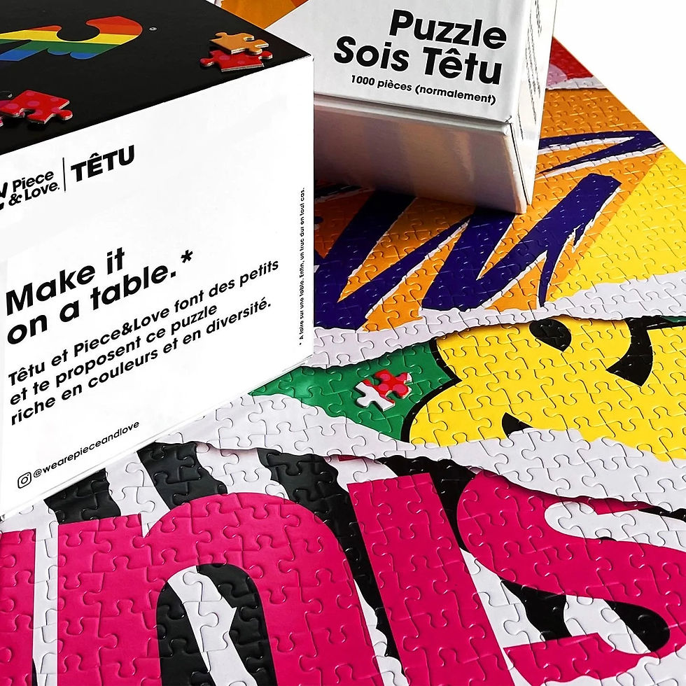 Miniature : Puzzle 1000 Pièces "Sois Têtu "