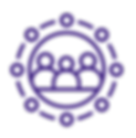 group in a circle icon with text