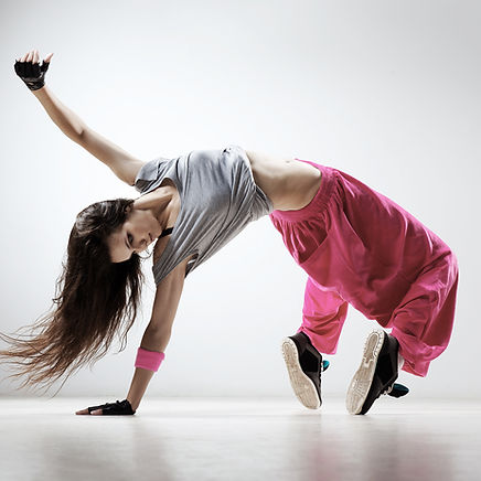 breakdancing in pink pants