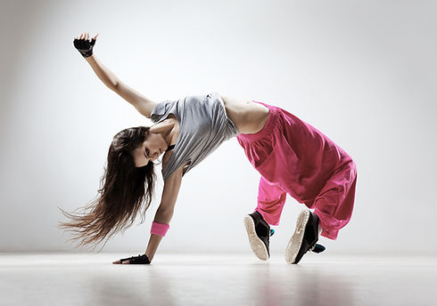 breakdancing in pink pants