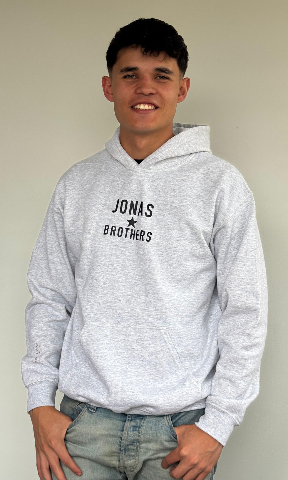 Miniatura: Hoodie gris de los Jonas Brothers