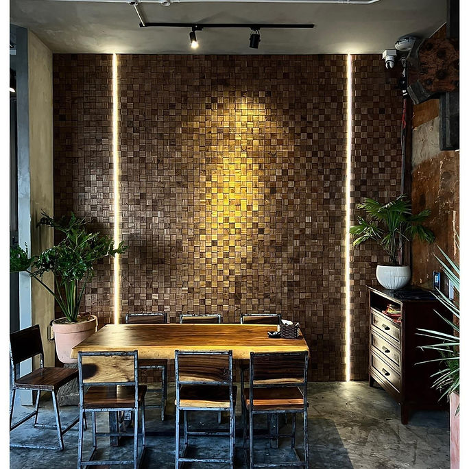 Wallnut panel