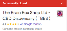 UK Cannabis Store 'The Brain Box Shop' Permanently CLOSED Following Police Raid
