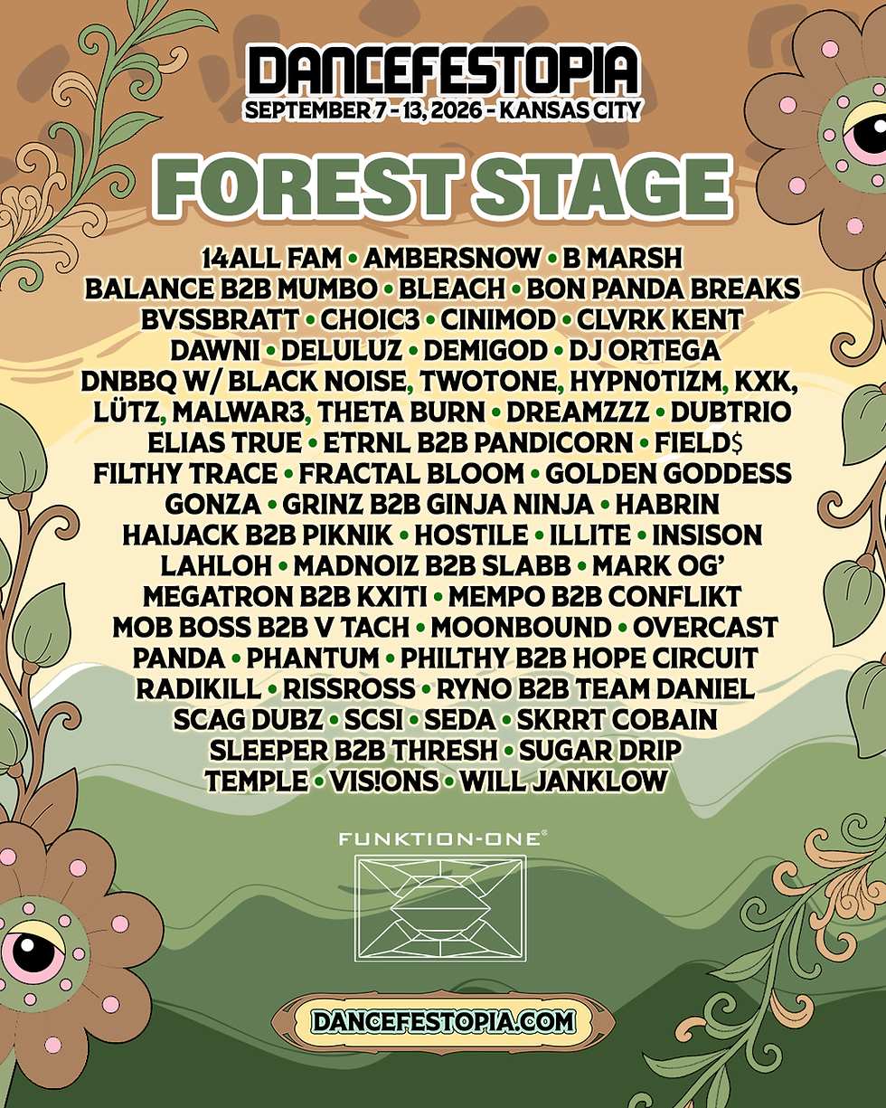 Forest Stage Lineup