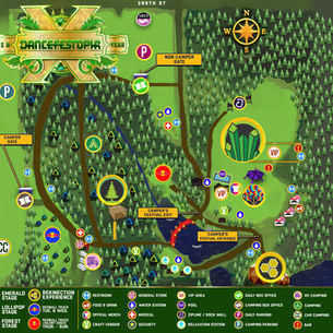 Dancefestopia 2022 Map Out Now!