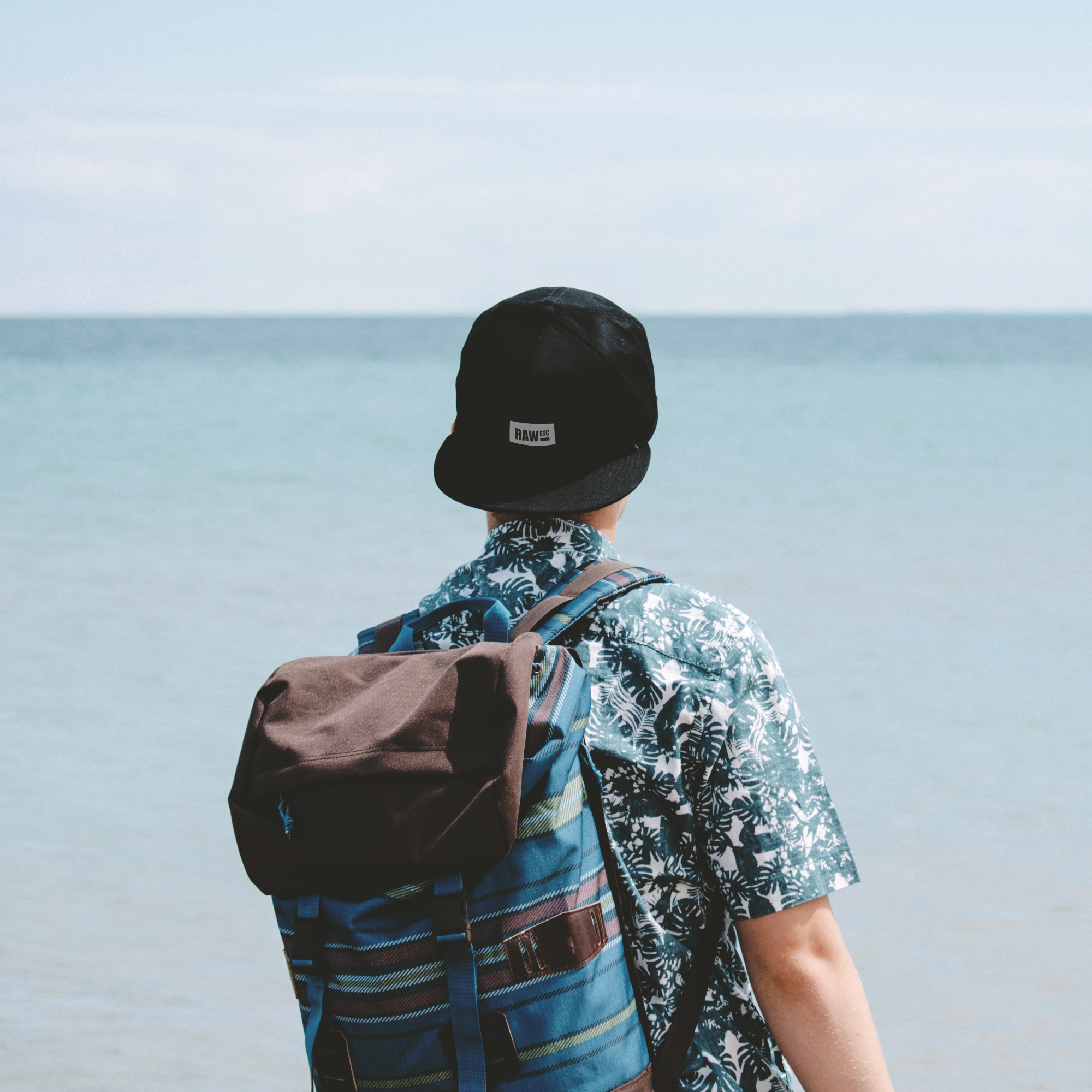 Guy Looking at Ocean