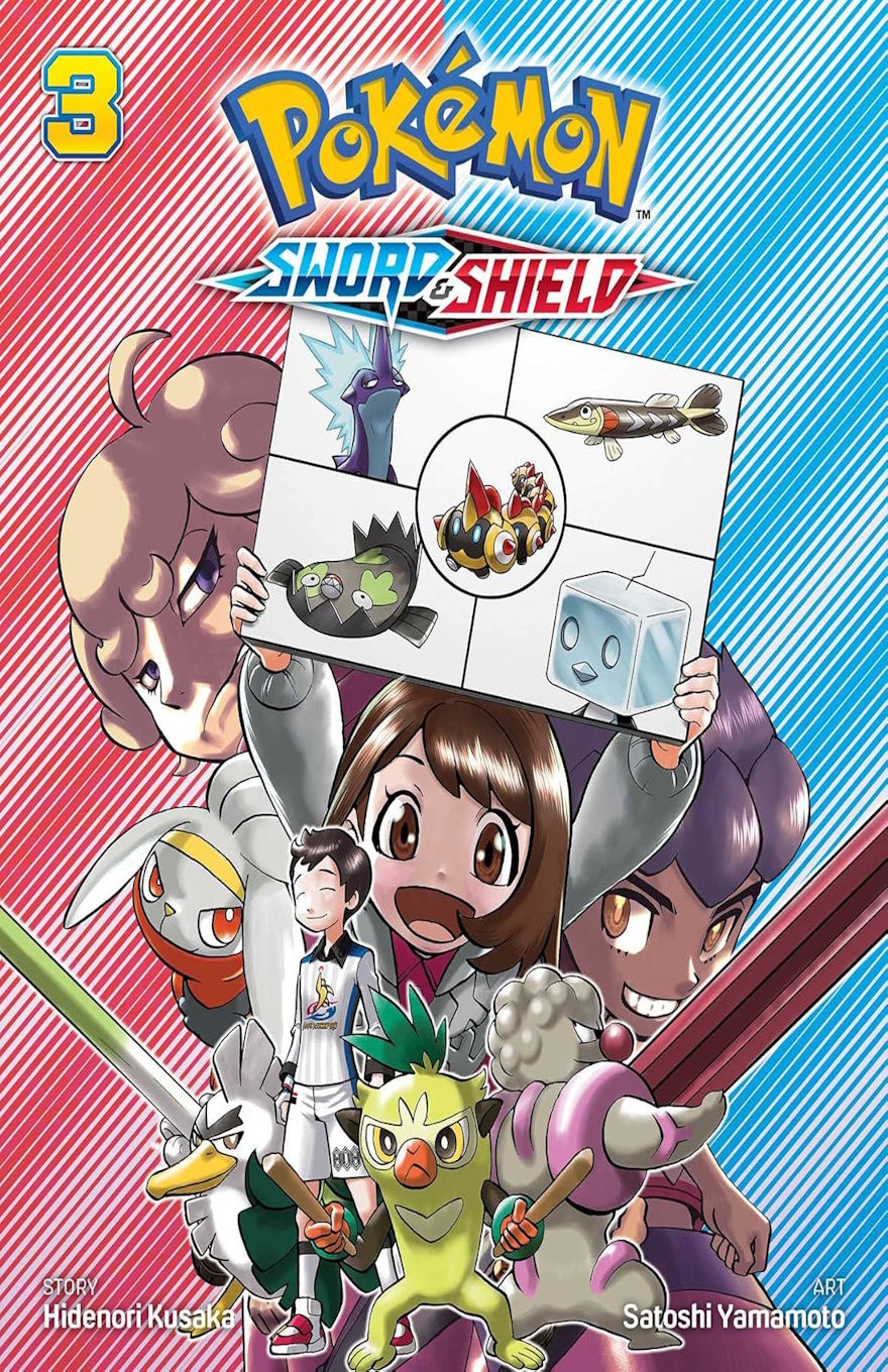 Cover of Pokémon Sword and Shield, Vol. 3 Manga