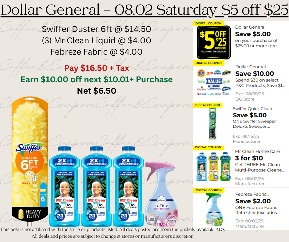 Dollar General | Saturday 08.02 Only