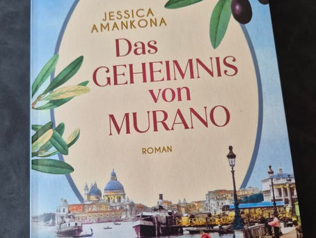 [Buchrezension] Das Geheimnis von Murano, [Autorin] Jessica Amankona