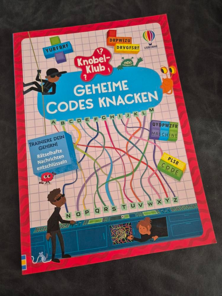 [Buchrezension] Knobel-Klub: Geheime Codes knacken, [Hersteller] Usborne Verlag