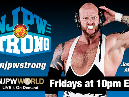 Josh Alexander To Debut On 6/18 NJPW Strong