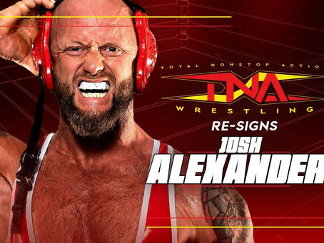 TNA Wrestling Exercises Its Option To Extend Contract Of Josh Alexander