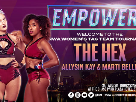 Allysin Kay & Marti Belle Announced For NWA Women’s Tag Team Title Tournament At NWA Empowerrr