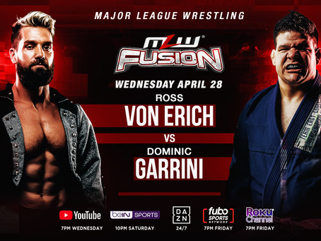 Ross Von Erich vs. Dominic Garrini Signed For MLW FUSION