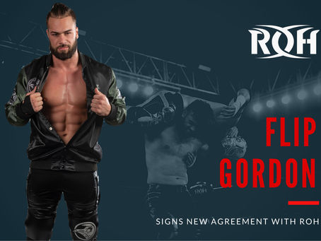 Flip Gordon Signs New Multi-Year Deal With ROH