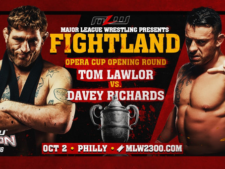 Davey Richards vs. Tom Lawlor Signed For FIGHTLAND In Philly