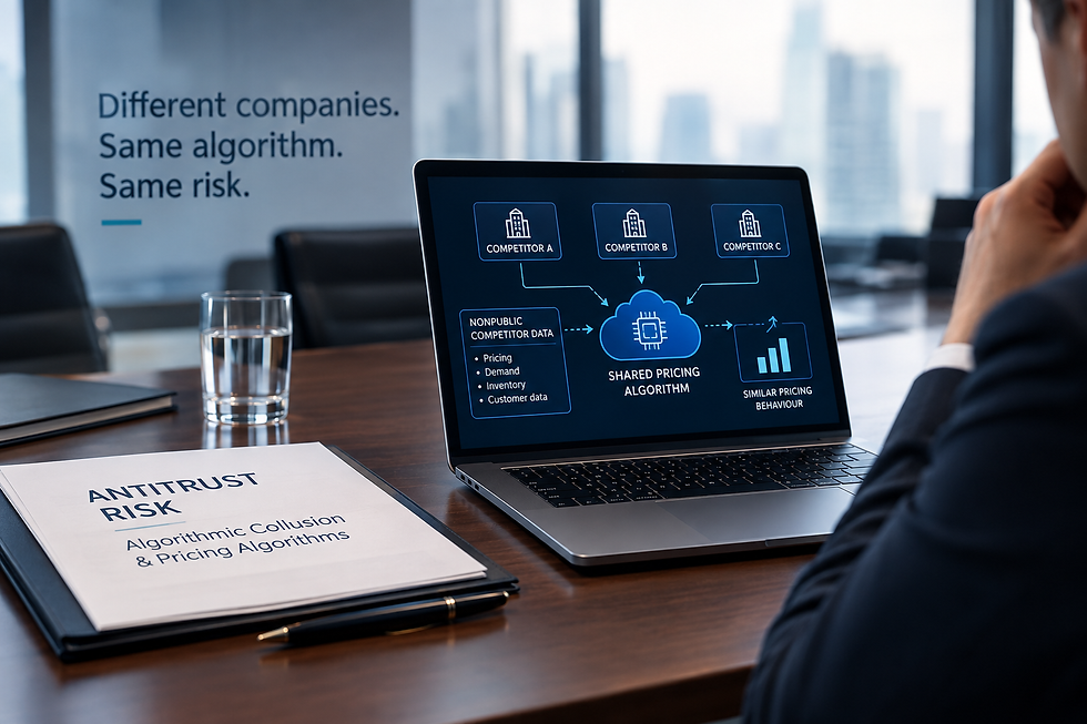 Algorithmic Pricing and Antitrust Risk: A New Oversight Duty for Boards
